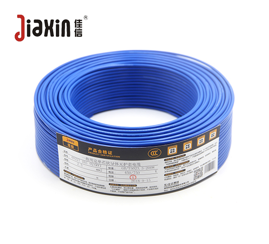 60227 IEC 02(RV)一般用途单芯软导体无护套电缆